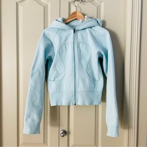 Reserved for @avarad913 Light Blue Lululemon Scuba Hoodie Size 8